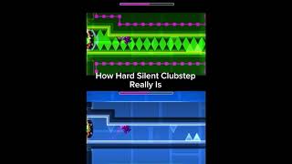 Silent Clubstep: ORIGINAL VS LAYOUT #shorts #gd #geometrydash #top1