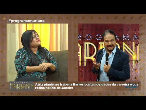 Atriz piauiense Isabella Barros conta novidades da carreira no Rio de Janeiro 06 11 2021