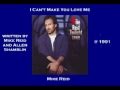 Mike Reid - I Can't Make You Love Me ( + lyrics ...