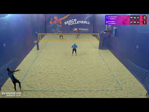 19:15 M. Bedukha / Y. Sulyma - B. Isakov / V. Kushch 16.12.2022 | Winners Beach Volleyball