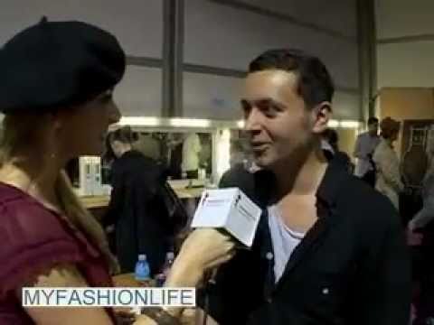 Backstage at Bora Aksu London Fashion Week show spring summer 2009