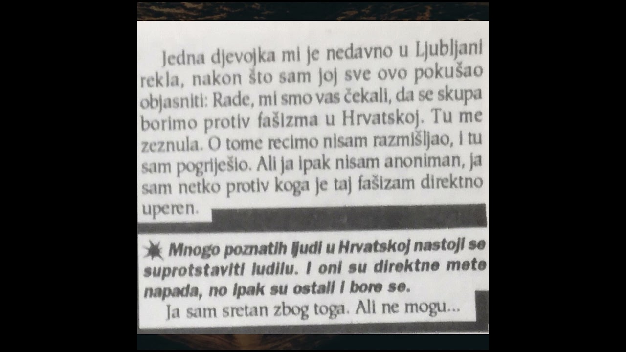Je li Šerbedžija 1991. trebao ostati i boriti se? #povijestplus #shorts #shortsfeed