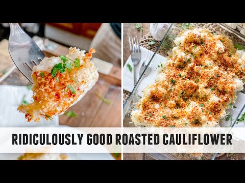 Roasted Cauliflower with Bechamel Sauce | A Ridiculously Good Recipe