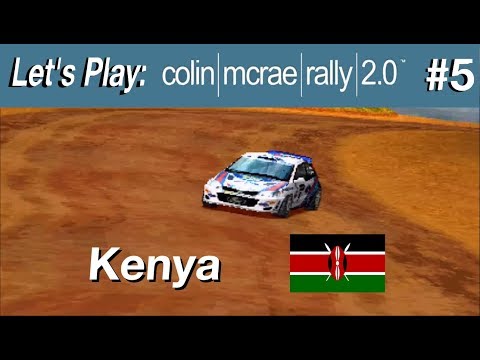 Let's Play Colin McRae Rally 2.0 (PS1) #5 Kenya