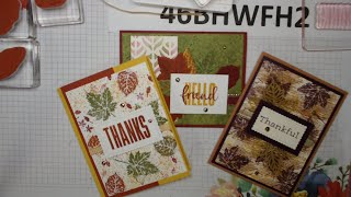 LET&#39;S MAKE CARDS - ft. GORGEOUS LEAVES by Stampin&#39; Up!