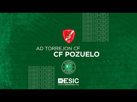 Resumen AD Torrejon CF Vs CF Pozuelo (1-1)