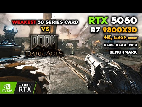 Is the RTX 5060 good enough for Doom : The Dark Ages? | Benchmark | 4K, 1440p, 1080p