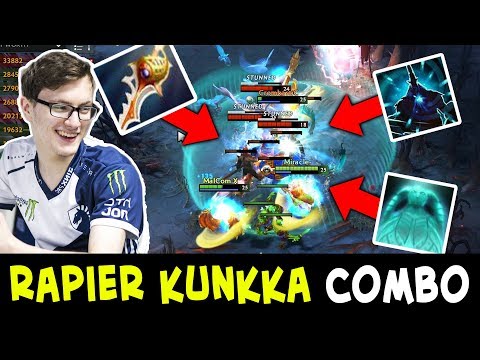 Miracle RAPIER Kunkka — insane COMBOS with Magnus