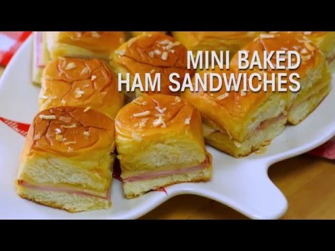 King's Hawaiian Recipe: Mini Baked Ham Sandwiches
