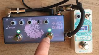 Video thumbnail for Donner FUZZ GUITAR PEDAL - Fuzz Seeker GTR DEMO by Greg Kocis