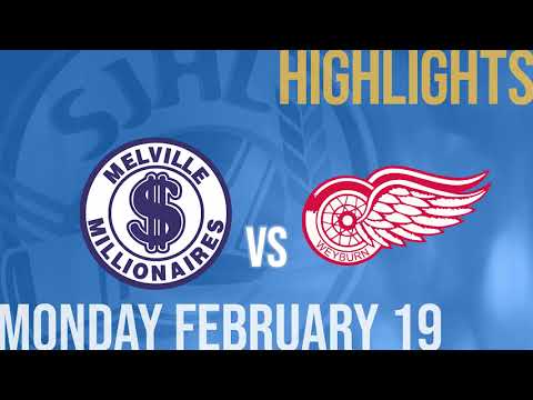 Melville Millionaires vs Weyburn Red Wings Feb 19th
