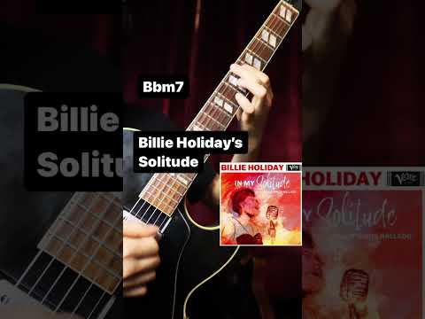 Barney Kessel's Jazz Guitar intro to Billie Holiday's Solitude