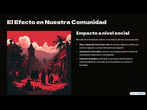 La Brecha Digital en Sutatenza Boyaca