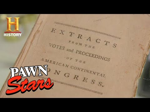 當明星。1774年大陸會議上的極品書 (第16季)｜歷史沿革 (Pawn Stars: Extremely Rare Book from the 1774 Continental Congress (Season 16) | History)