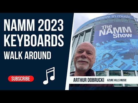 NAMM Show 2023 | Keyboards Walk Around