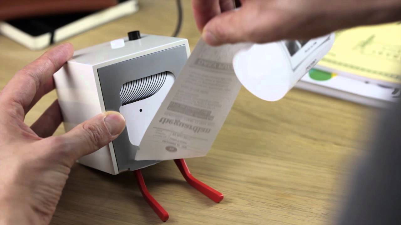 Hello Little Printer, available 2012 by BERG - YouTube