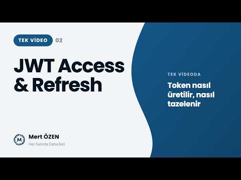 JWT Access Token & Refresh Token