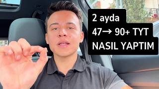 2 Ayda TYT Netimi 47’den 90’a Çıkardım (Gerçek Çalışma Sistemi)