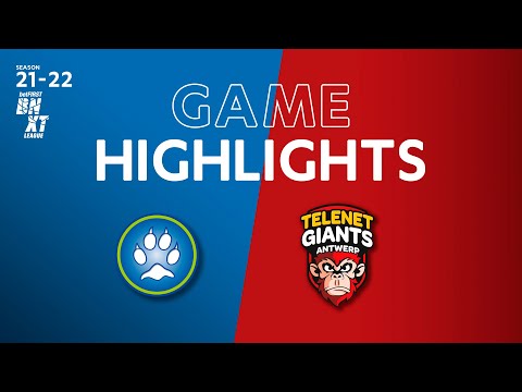GAME HIGHLIGHTS | Mons-Hainaut vs Telenet Giants Antwerp