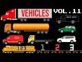 Vehicles Collection Volume 11 Street Vehicles ABC Song 123 Song The Kids Picture Show