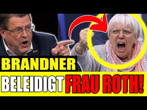 Eklat im Bundestag Brandner beleidigt Frau Roth – Klöckner greift ein!