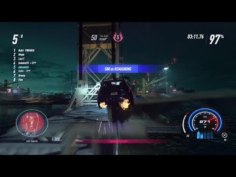 NFS HEAT LVL 5 HEAT FASTEST ESCAPE