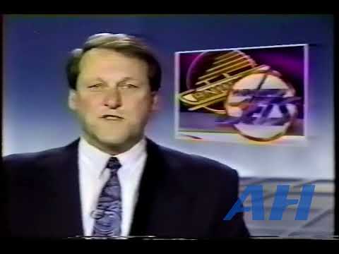NHL Dec. 19, 1991 Vancouver Canucks v Winnipeg Jets (melee) Live + (HL) Gino Odjick v Thomas Steen