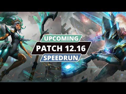 12.16 PATCH SPEEDRUN!! 12.16 PATCH CHANGES COVERED IN UNDER 3 MINUTES! DONT WASTE TIME AND RANK UP!