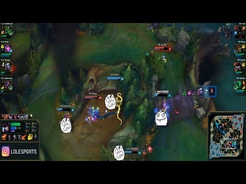 Aphromoo (Alistar) Troll or Fail combo??? | CLG vs NV game 1 highlights | NA LCS Quarterfinals