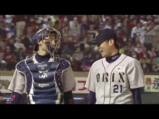6回裏 バファローズ・西 好投続けるイーグルス・川井に負けじと6回まで無失点!! 2014/5/13 E-Bs