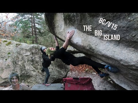 Projecting "The Big Island" 8C - My Dream Climb