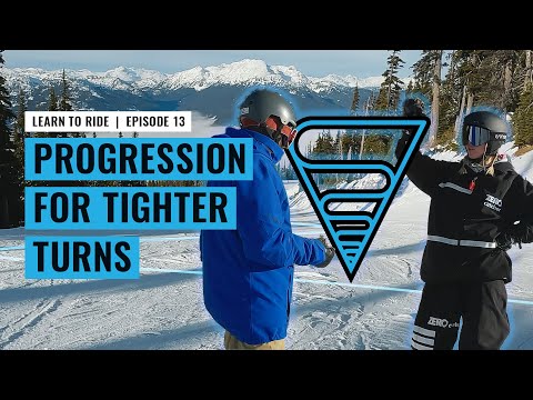 Getting Tighter Turns | Learn To Snowboard With Rio - EP13