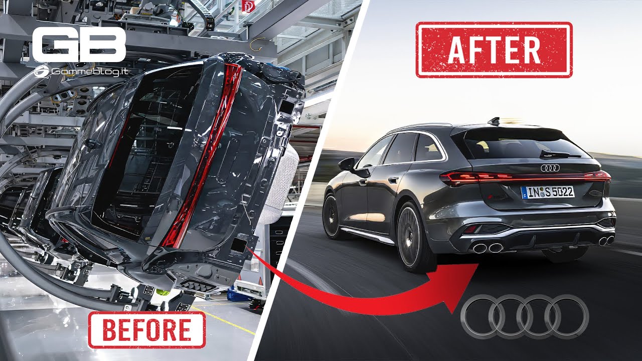 Audi A5 (2025) - How the New A4 Was Born and How it is PRODUCED