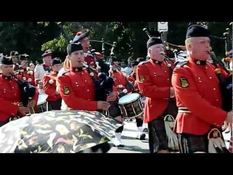 Parade FIMMQ 2012 - 78th Pipers and Drums
