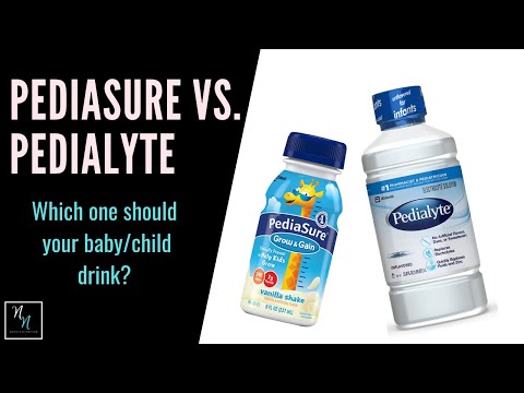Pediasure and Pedialyte Basics all Parents Should Know