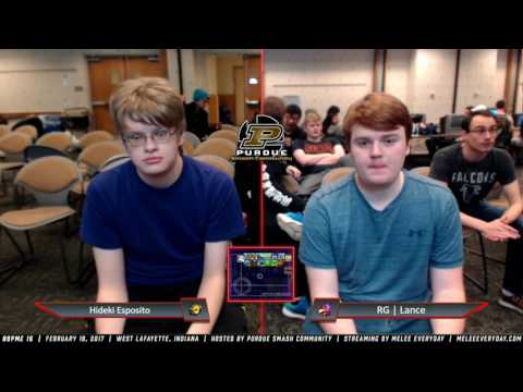 BOPME 16 - RG | Lance (Falco) vs. Hideki Esposito (Link) - SSBM - RR Pools