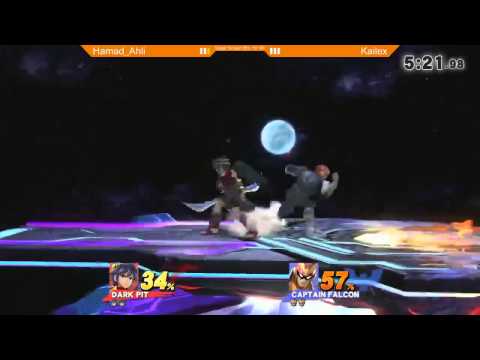 Smash4 Hamad_Ahli (D.Pit + Wario) Vs Kailex (Diddy Kong + C.Falcon + Ganondorf) Winners Finals