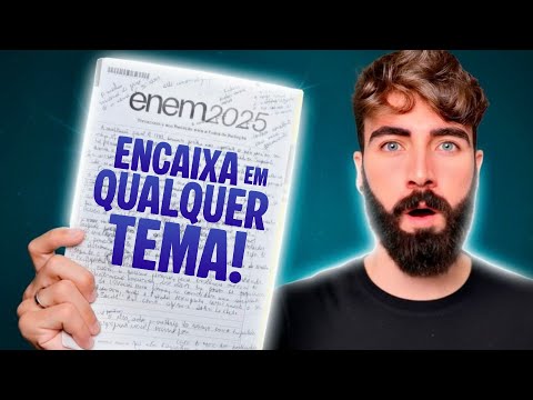 MY ESSAY MODEL FOR ENEM 2025 (UPDATED)