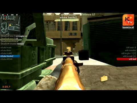 [CoD4] WesternWolves vs eSuba Map2 - CyberGamer Super Cup