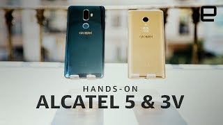 Alcatel 5 and Alcatel 3V Hands-On at MWC 2018