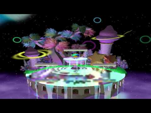 Smash Stages: Fountain of Dreams (Melee)
