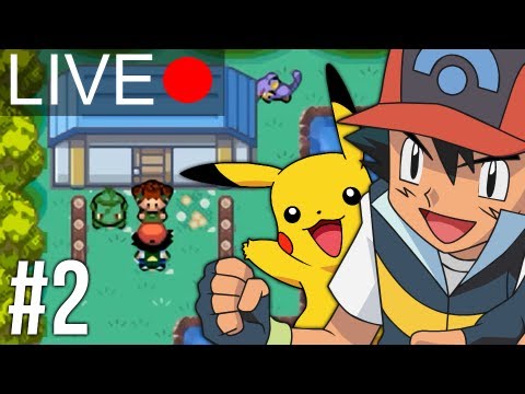 Let's Play LIVE - Pokemon Ash Gray LIVE Part 2
