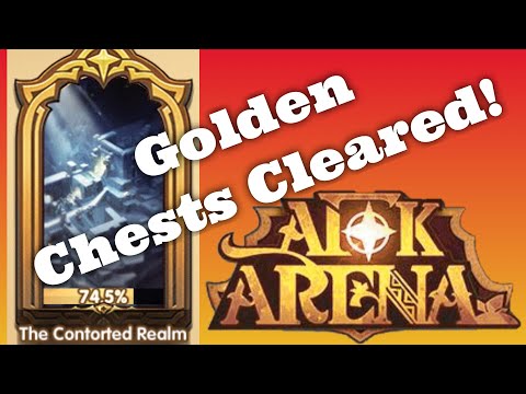 [AFK ARENA GUIDE] Peaks of Time - The Contorted Realm Path and Golden Chests Cleared