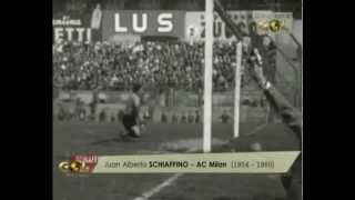 Schiaffinos Treffer für den AC Milan (1954-1960)