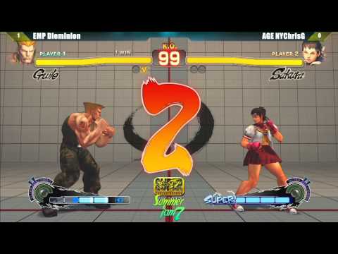 SSF4: AE2012 Grand Final EMP Dieminion vs AGE NYChrisG  - Summer Jam 7 Tournament