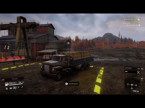 SnowRunner Walkthrough Part 20 - Wooden Bridge