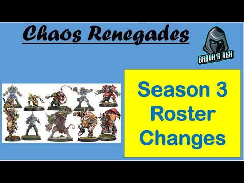 Blood Bowl Season 3 Chaos Renegade Roster Changes 3 BIG GUYS ALLOWED