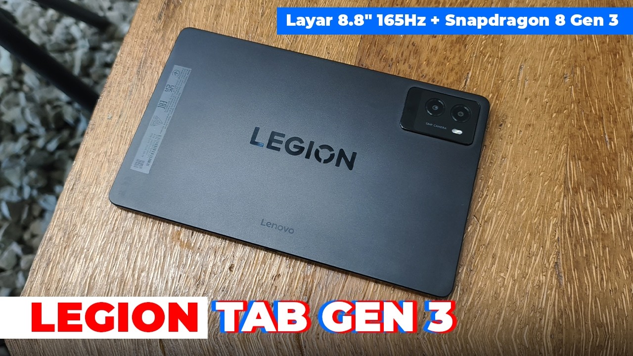 Nyobain Lenovo Legion Tab Gen 3! Dan INI YANG HARUS KALIAN TAU!?
