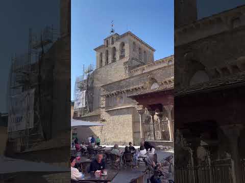 Yakutian Laika Exploring Historic Jaca on the Camino de Santiago #YakutianLaika #Spain