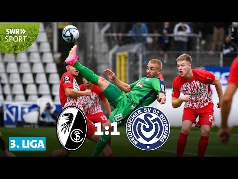3. Liga: Trotz Duisburg-Traumtor: Freiburg II erkämpft sich einen Punkt | SWR Sport